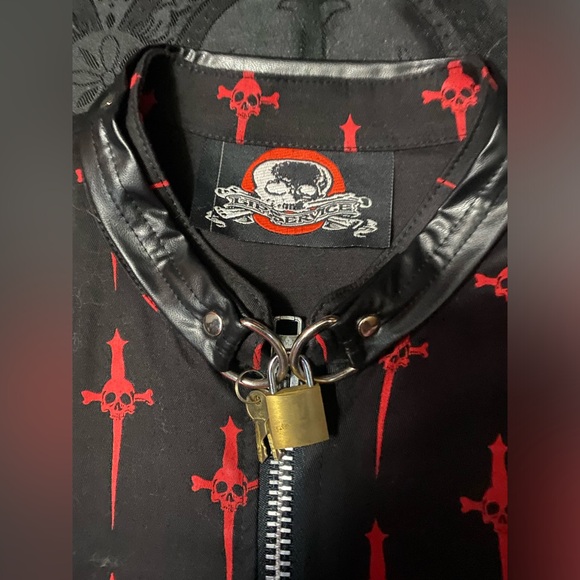 (SOLD) Rare 1999 Lip Service Dagger Straight Jacket - Picture 3 of 4